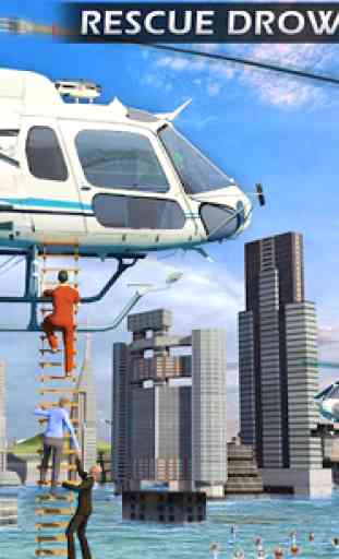 Heli Ambulancia Rescate Equipo Helicóptero Sim 1