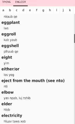 Hmoob Dawb Dictionary 3