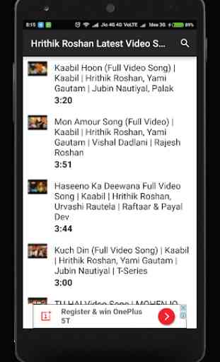Hrithik Roshan Latest Video Songs 2