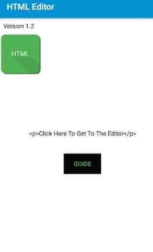 HTML Editor 1