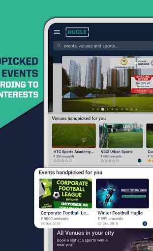 Hudle - Book Sports Venues and Sports Events 2