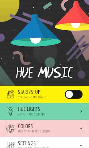 Hue Music Disco Party - Sync music and lights 1