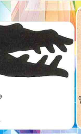 Idea de sombra de mano 3