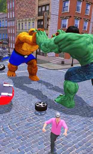 Incredible Grand Hero Monster: City Robot War 3