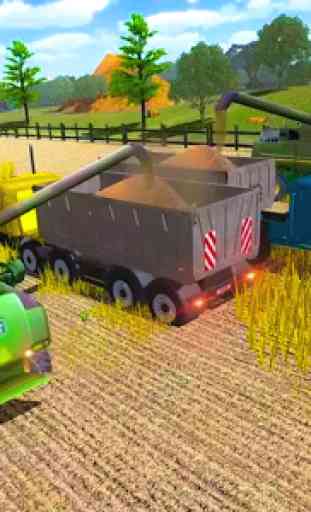 Juego de cosecha de agricultura real Tractor 20 3