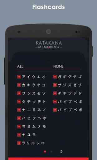 Katakana Memorizer: Learn Japanese Katakana 4