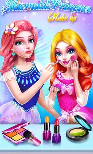 La Princesa Sirena Maquillaje 2