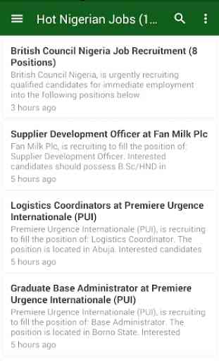 Latest Jobs in Nigeria 3
