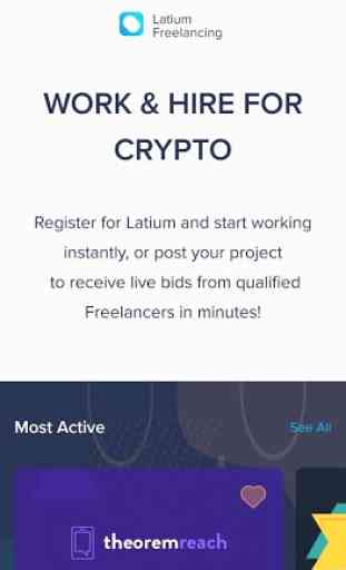 Latium Freelancing: Work & Hire For Cryptocurrency 2