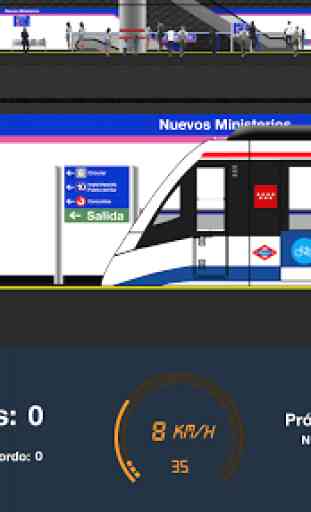 Metro Simulator 2D: Madrid 1