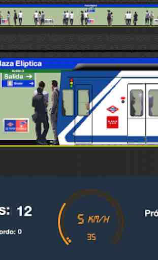 Metro Simulator 2D: Madrid 2
