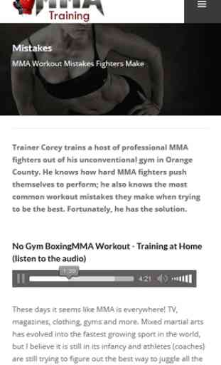 MMA Training and Fitness 2