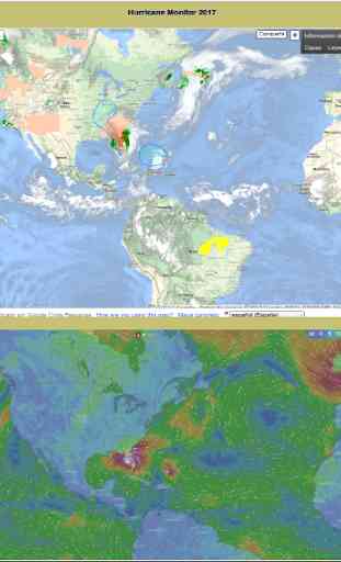 Monitor de Huracan Pronóstico 2018 Ciclón Bomba 1