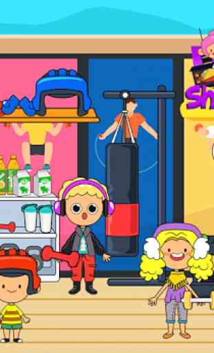 My Pretend Mall - Kids Shopping Center Town Games 2