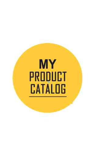 My Product Catalog 1
