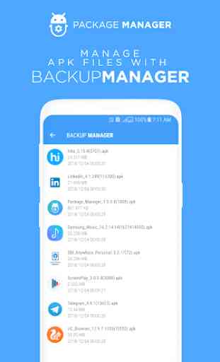 Package Manager: App Info, APK Analyze & Backup 3