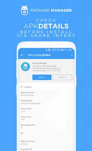 Package Manager: App Info, APK Analyze & Backup 4