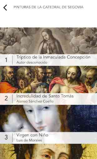 Pinturas de la Catedral de Segovia 2