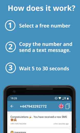 Recibir SMS - Números virtuales 1