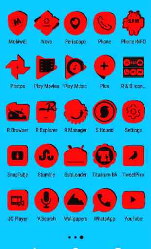 Red and Black Icon Pack ✨Free✨ 4