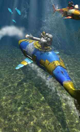Salvaje Robot Tiburón Ataque Simulador 4
