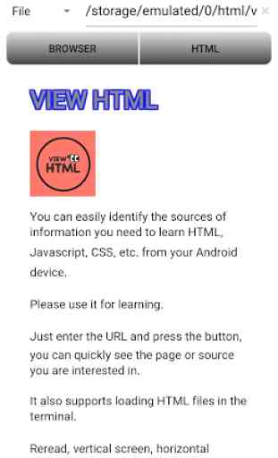 simple viewer VIEW HTML 4