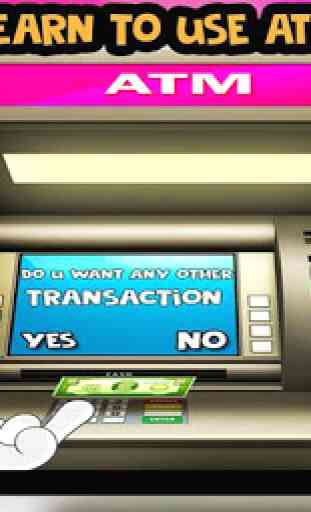 Simulador de compras en efectivo del banco ATM 1