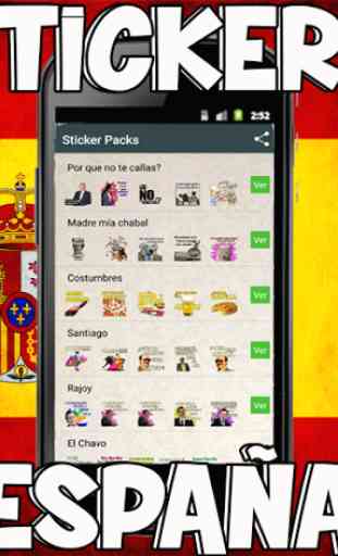 Stickers España 1
