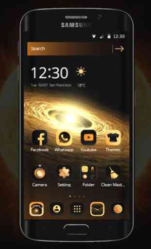Sun Galaxy Theme \ Samsung, Huawei, LG, Moto, HTC 1