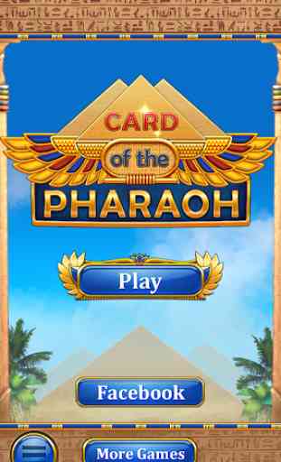 Tarjeta del Faraón - juego de cartas solitario 4
