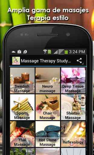 Terapia de masaje App Estudio 1