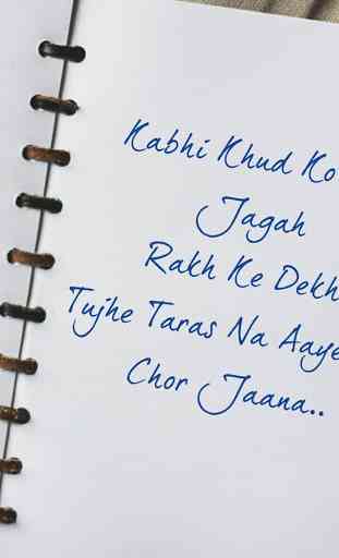 Tere Sang Yaara | Love & Sad Hindi Status, Shayari 4