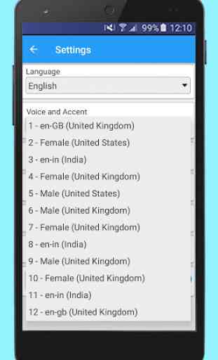 Text Voice Text-to-speech and Audio PDF Reader 2
