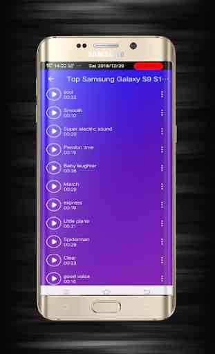 Tonos de llamada Samsung Galaxy S9 S10 3