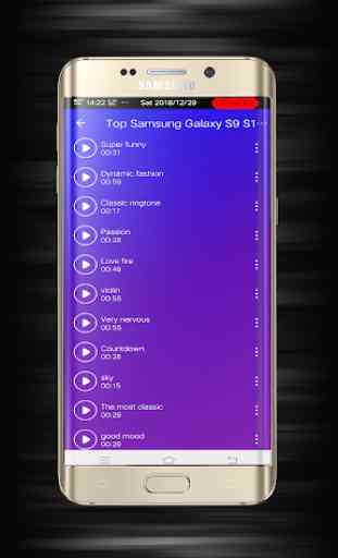 Tonos de llamada Samsung Galaxy S9 S10 4