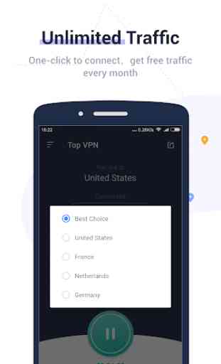 Top VPN: ILIMITADO, GRATIS y SEGURO para Android 4