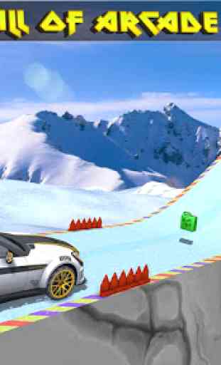 Turbo Car Rush: Mountain stunt Driver 2