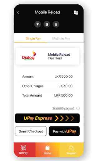 UPay - Sri Lanka's Payment App 4