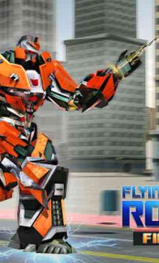 Volador Cuerda Héroe Robot Lucha Simulador 3