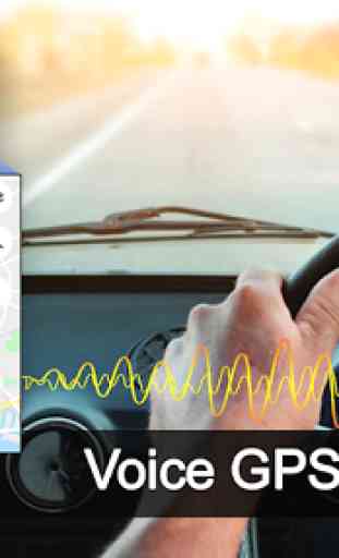 Voz GPS Navegación y mapa Indicaciones Gratis 1