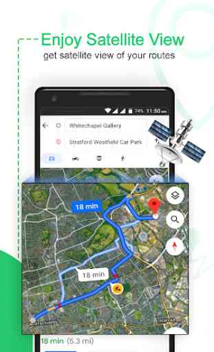 Voz GPS Navegación y mapa Indicaciones Gratis 4