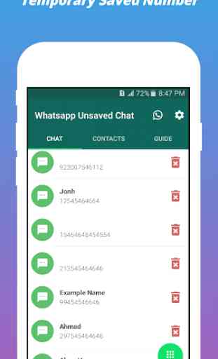 WhatsChat To Unsaved Number For WhatsApp 4