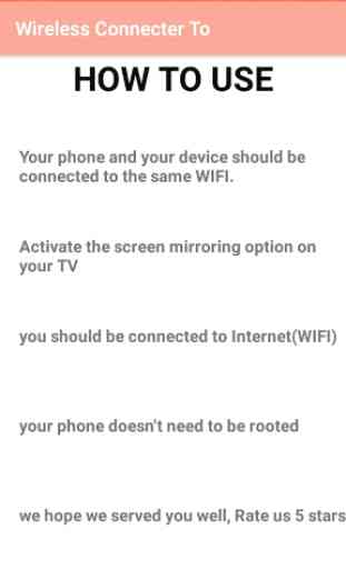 Wireless TV Connector( Screen mirroring) 3