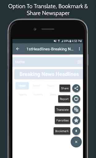 World Newspaper App : News Break & Magazine App 4