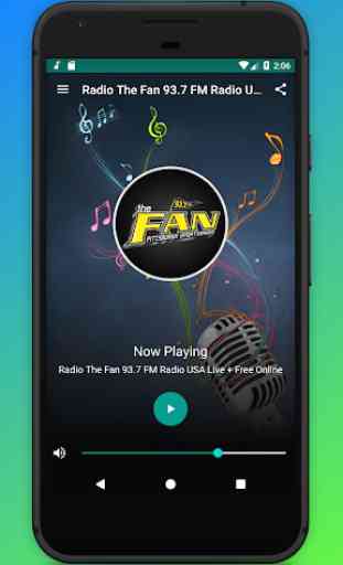 Radio The Fan 93.7 FM Radio USA Live + Free Online 1