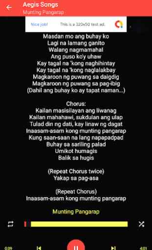 AEGIS SONGS with Lyrics (No Internet Required) 3