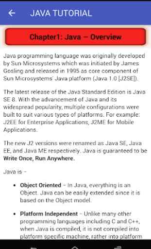 Aprenda la programación Java 3