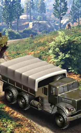 Army Truck Driver Off Road 2