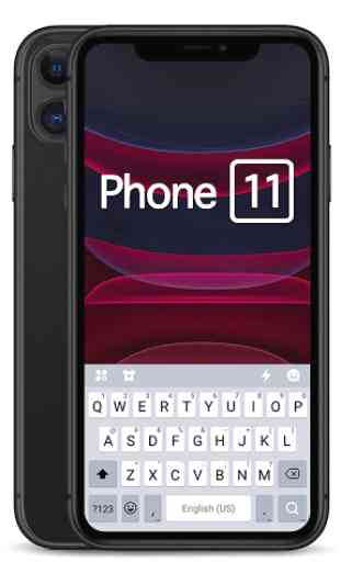 Black Phone 11 Tema de teclado 2