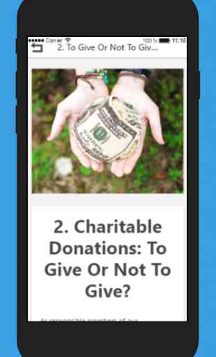 Charitable Donations Tips 3